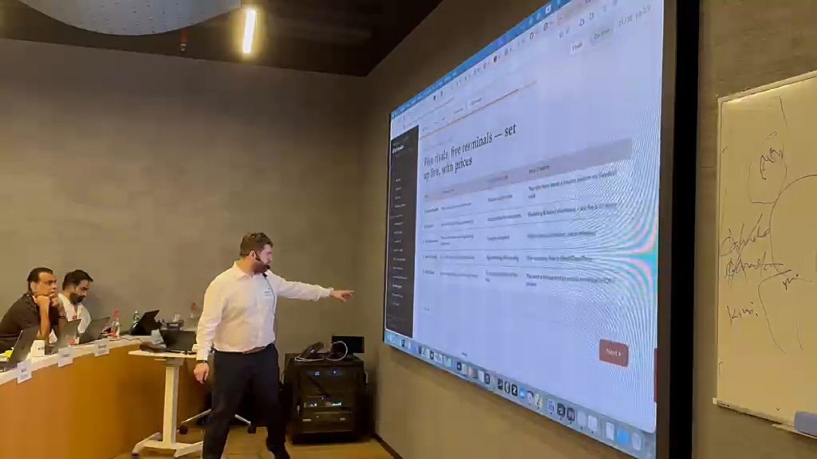 Walking the room through the agent stack